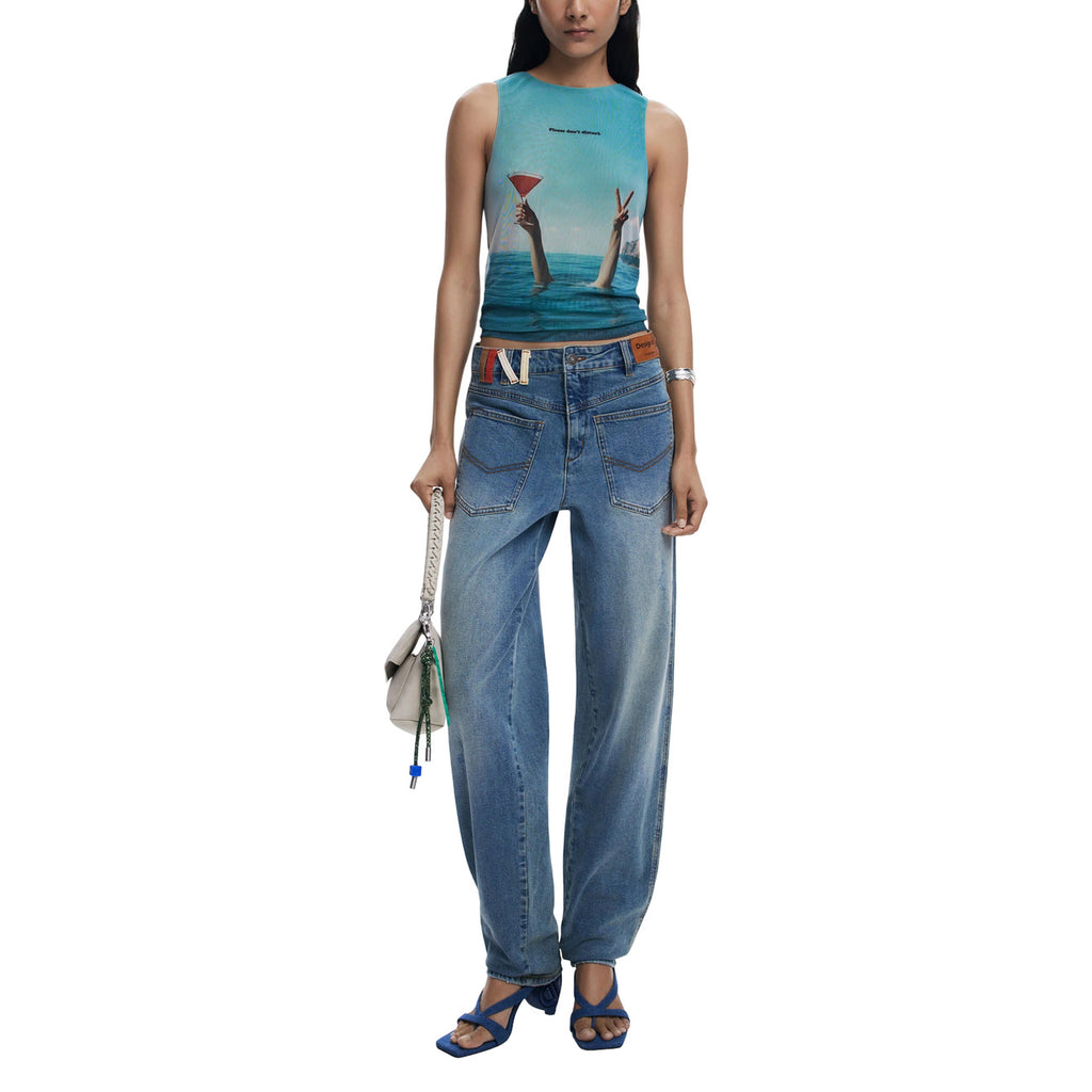 Desigual Canotta Donna